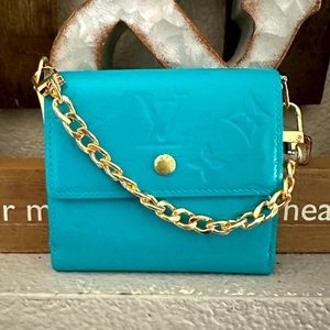 Louis Vuitton LV Monogram Vernis Porte Mannaie Billets
Cartes Credit Wallet